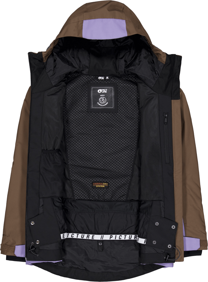 Picture Organic Clothing Women's Seen Jacket Cocoa Brown Paisley